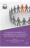 Palgrave Handbook of Volunteering, Civic Participation, and Nonprofit Associations