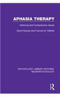 Aphasia Therapy