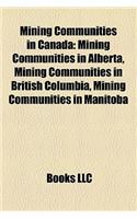 Mining Communities in Canada