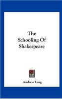 The Schooling of Shakespeare