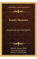 Family Memoirs