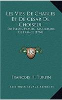 Les Vies de Charles Et de Cesar de Choiseul