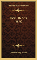 Poems By Zeta (1871)