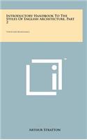 Introductory Handbook to the Styles of English Architecture, Part 2