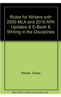 Rules for Writers with 2009 MLA and 2010 APA Updates & E-Book & Writing in the Disciplines