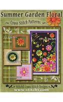 Summer Garden Floral Cross Stitch Patterns