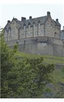 Edinburgh Castle in Scotland Journal: 150 page lined notebook/diary