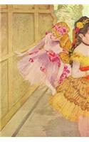 ''Dancer Against a Stage Flat'' by Edgar Degas
