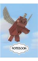 Notebook Dot-grid, Graph, Lined, Blank Minecraft: Pocket Notebook Journal Diary, 120 Pages, 7 X 10 Blank Notebook Journal