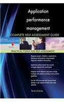 Application performance management Complete Self-Assessment Guide