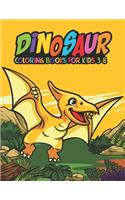 Dinosaur Coloring Books for Kids 3-8