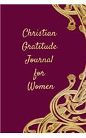 Christian Gratitude Journal for Women: Give Thanks to the Lord: A 52 Week Inspirational Guide to More Prayer and Less Stress