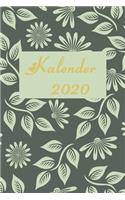 Kalender 2020: Wochenplaner 2020 zum planen - Terminkalender und Terminplaner - organisieren und notieren - Taschenkalender: Monatskalender 2020 - Tagebuch - Passw