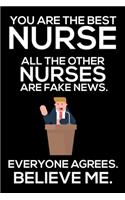 You Are The Best Nurse All The Other Nurses Are Fake News. Everyone Agrees. Believe Me.