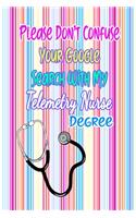 Please Don't Confuse Your Google Search With My Telemetry Nurse Degree