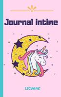 Journal Intime Licorne