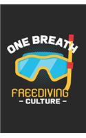 One breath freediving culture