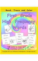 Read, Trace and Color First Grade High Frequency Words