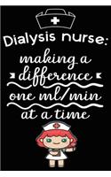 Dialysis Nurse Making a Difference Are ML Mine at a Time