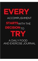 Every Accomplishment Starts with the Decision to Try
