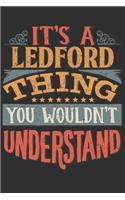 It's A Ledford Thing You Wouldn't Understand