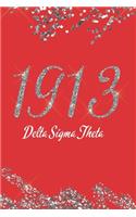 Delta Sigma Theta: blank lined journal; delta sigma theta merchandise; oo-oop sorority sisters