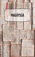 Malaysia: Ruled Travel Diary Notebook or Journey Journal - Lined Trip Pocketbook for Men and Women with Lines