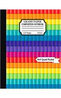 Graph paper composition notebook