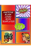 Awesome Blank Comic Book Templates: Create Your Own Comics