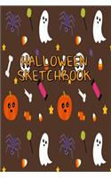 Halloween Sketchbook: Kids Halloween Sketchbook, Draw Your Own Witches, Zombies, Ghosts & Other Monsters