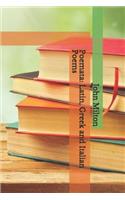 Poemata: Latin, Greek and Italian Poems