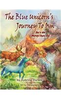 The Blue Unicorn's Journey To Osm Black and White