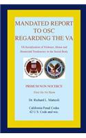 Mandated Report to OSC Regarding the VA