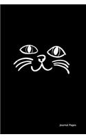 Journal Pages - Happy Cat (Bullet Journal): 6" X 9," Dotted Grid, Dot Matrix Bullet Journal Notebook-Essential for Notes, Sketches & Writing - 100 Pages (Durable Cover)