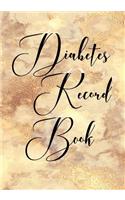 Diabetes Record Book