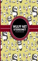 Wulff Net: Stereonet Workbook: Lower Hemisphere Graph For Plotting Geological Data For Geologist And Geology Students, Cute Panda Cover