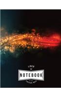 Notebook Lined: Book: Notebook Journal Diary, 120 Lined pages, 8.5" x 11"