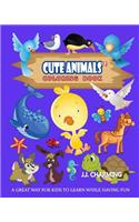 Cute Animals Coloring Book Vol.6