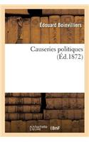 Causeries Politiques