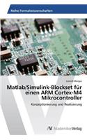 Matlab/Simulink-Blockset für einen ARM Cortex-M4 Mikrocontroller