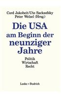 USA Am Beginn Der Neunziger Jahre