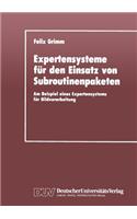 Expertensysteme Für Den Einsatz Von Subroutinenpaketen