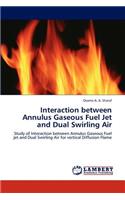 Interaction between Annulus Gaseous Fuel Jet and Dual Swirling Air