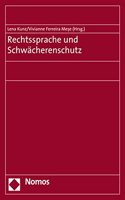 Rechtssprache Und Schwacherenschutz