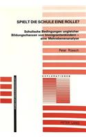 Spielt Die Schule Eine Rolle?