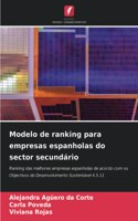 Modelo de ranking para empresas espanholas do sector secundário