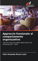 Approccio funzionale al comportamento organizzativo