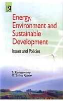 Energy, Environment And Sustainable Development : Issue And Policies