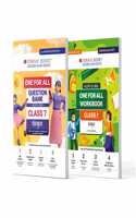 Oswaal One For All Question Bank + One For All Workbook (NCERT & CBSE) Class 7 Sanskrit (Set Of 2 Books) | Updated As Per NCF For Latest Exam