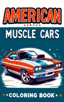 American Muscle Cars coloring book